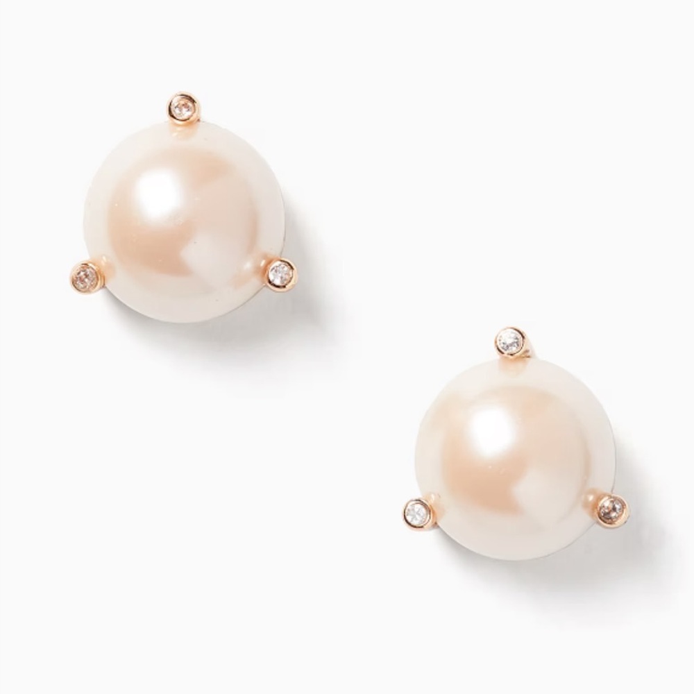 Kate Spade ♠️ pearl earrings NWT